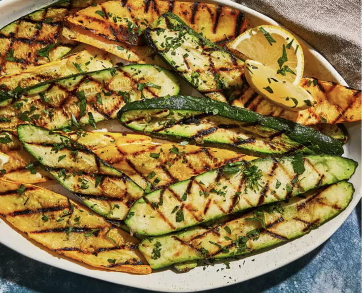 Grilled Zucchini and Squash